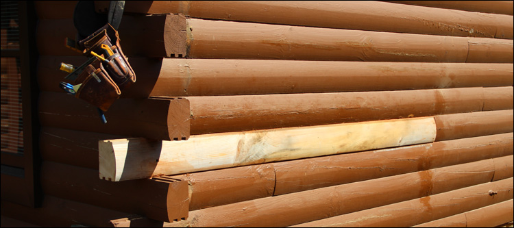 Log Home Damage Repair  Jackson County, Alabama